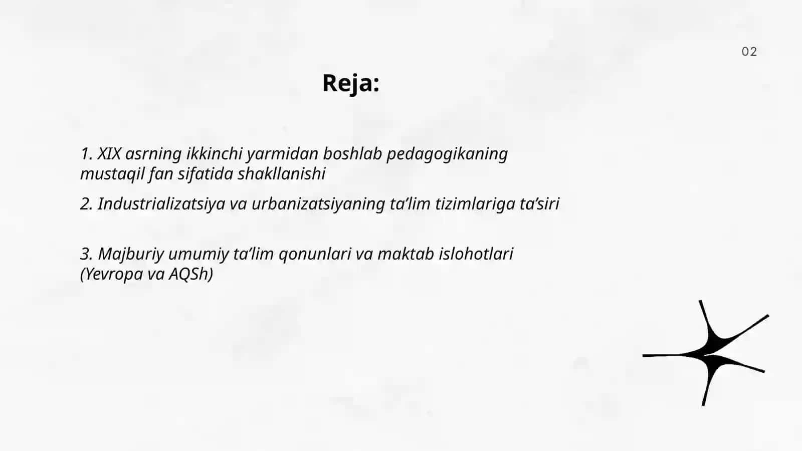 Jahon pedagogika fanining rivoji 2