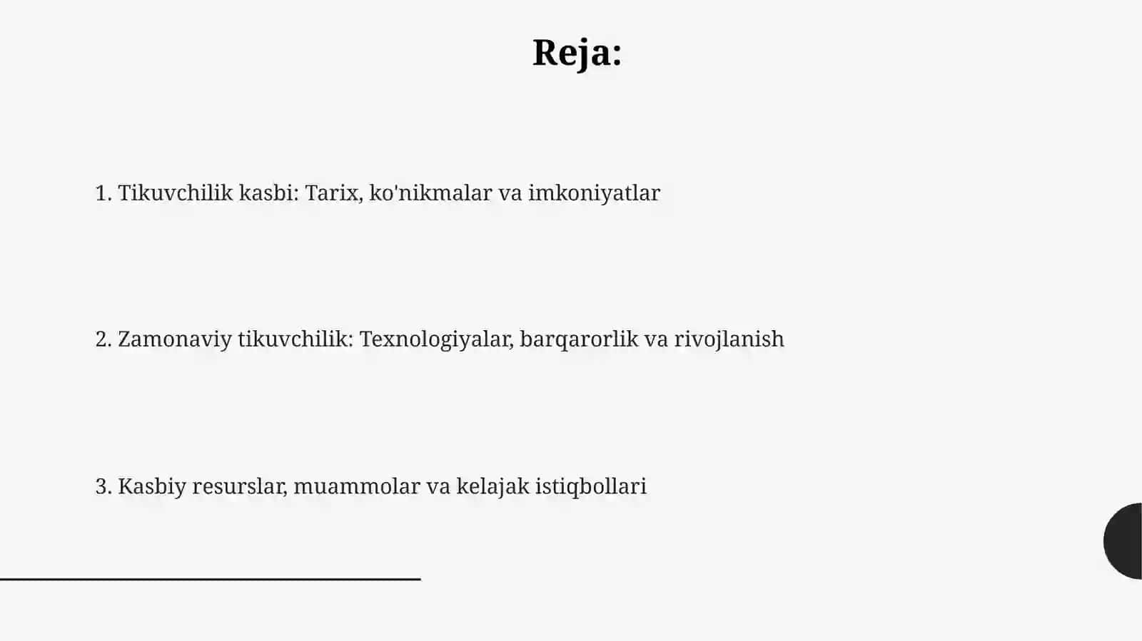 Tikuvchilik kasbi 2