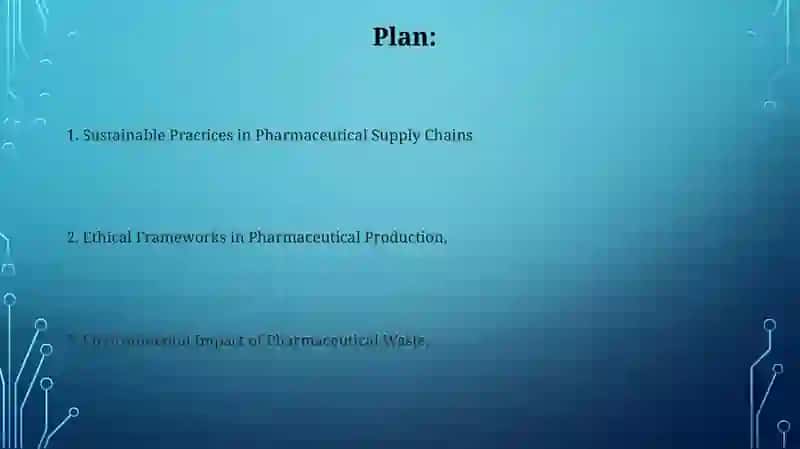 Sustainable Practices in Pharmaceutical Supply Chains 2