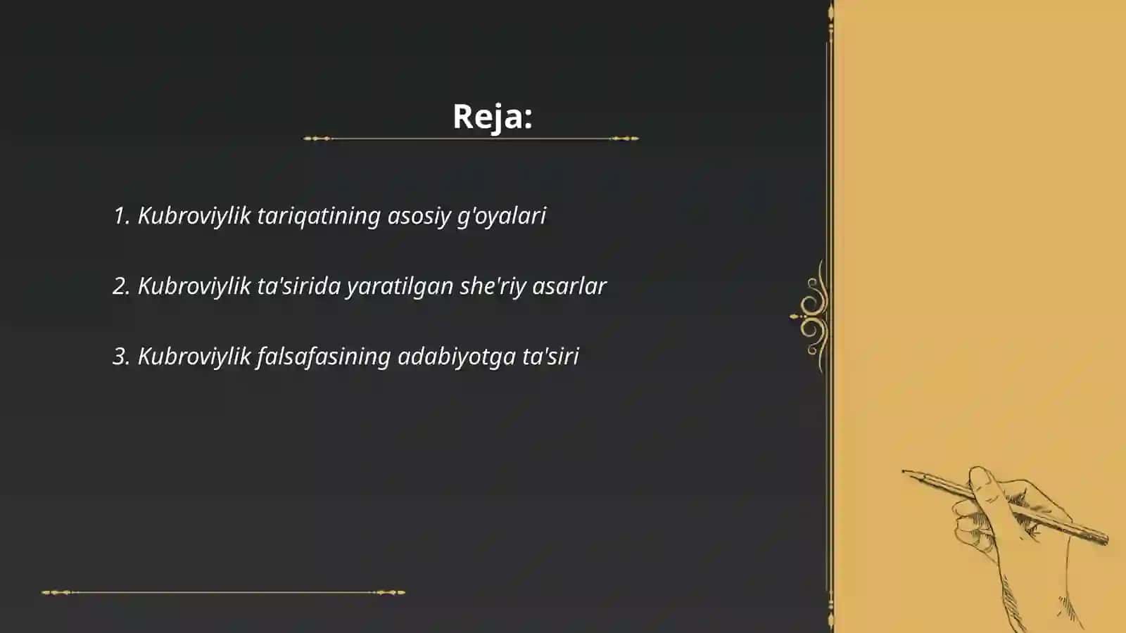 Kubroviylik aks etgan badiiy ijod namunalari 2
