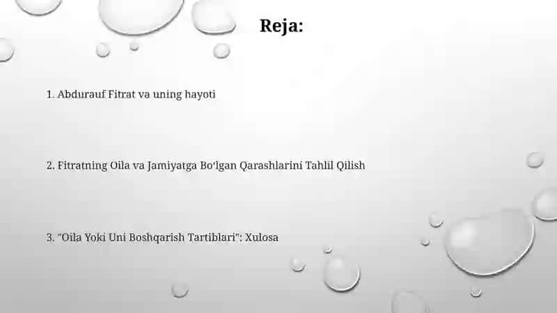 Oila Yoki Uni Boshqarish Tartiblari 2