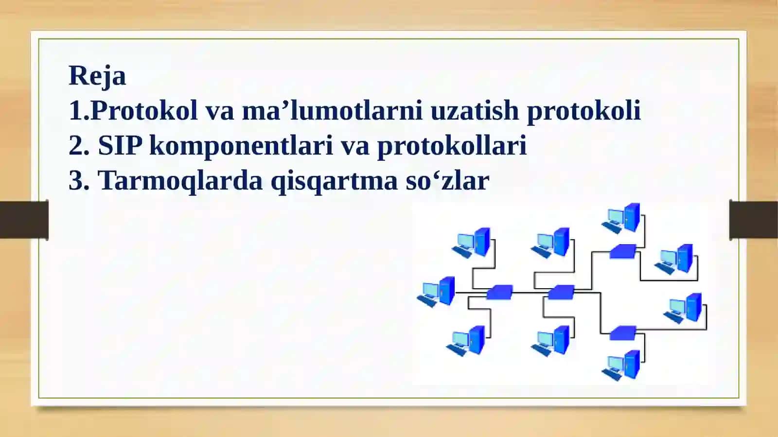 Tarmoqlararo muloqot protokoli va maskaliyo‘naltirish 2