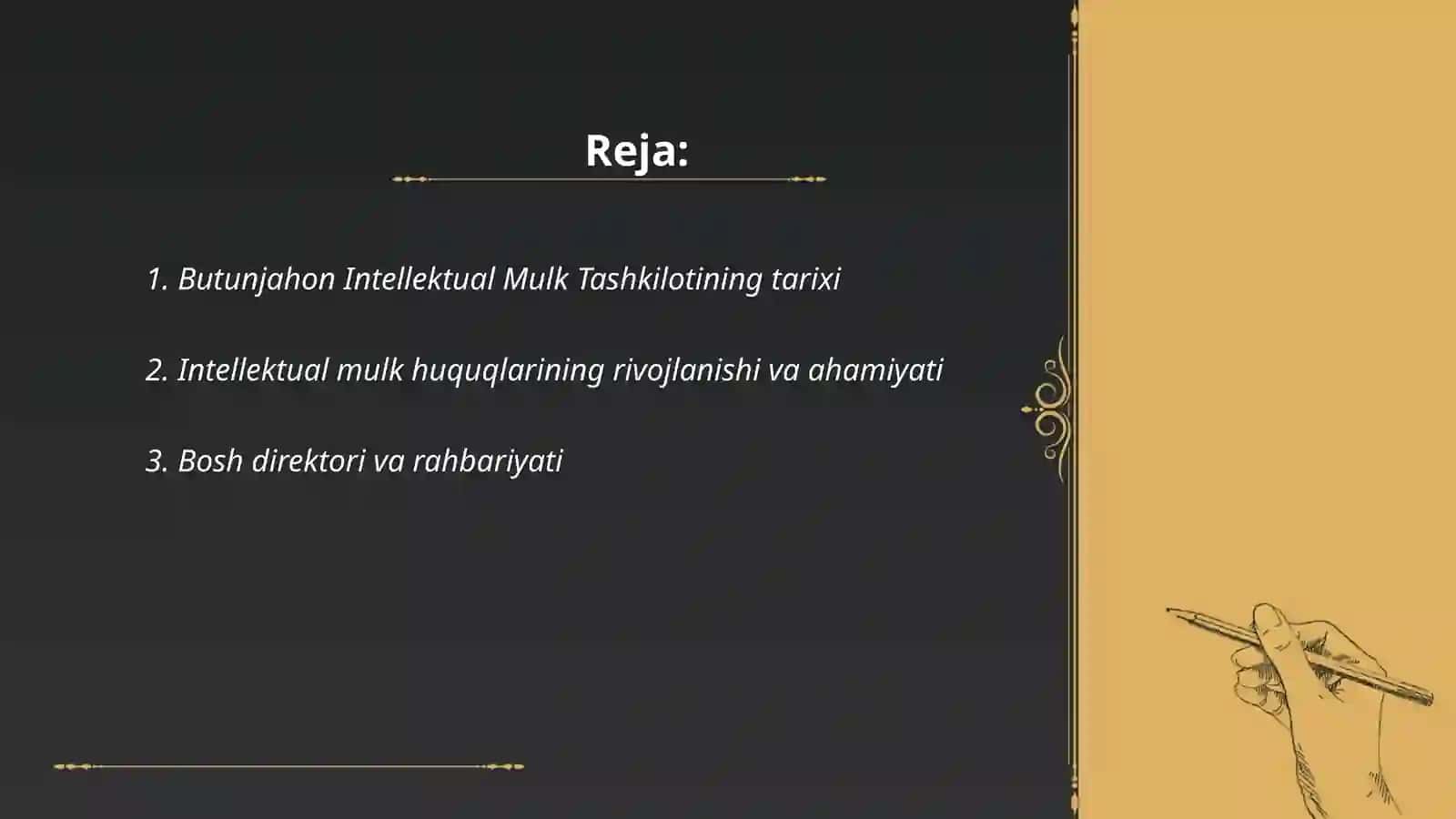 Butunjahon Intellektual Mulk Tashkiloti 2