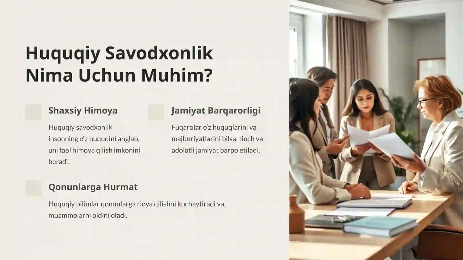 Huquqini Bilgan Qoqilmas 2