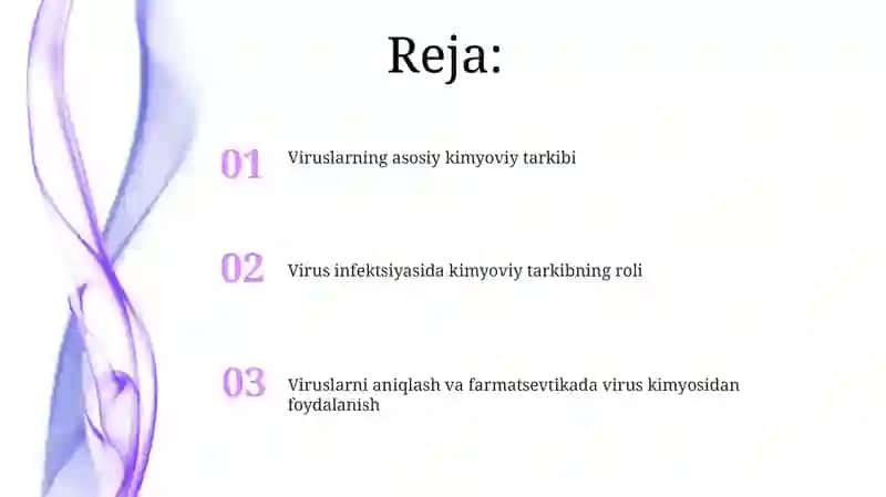 Viruslarning kimyoviy tarkibi 2