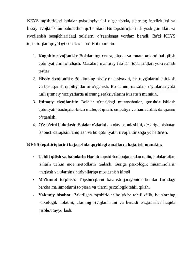 Bolalar psixologiyasining metodlari 2