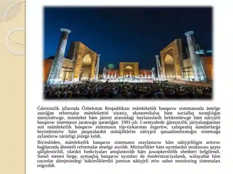 Reformalar mavzusi 2