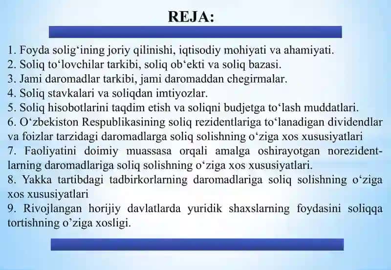 Soliqlar va soliqqa tortish 2