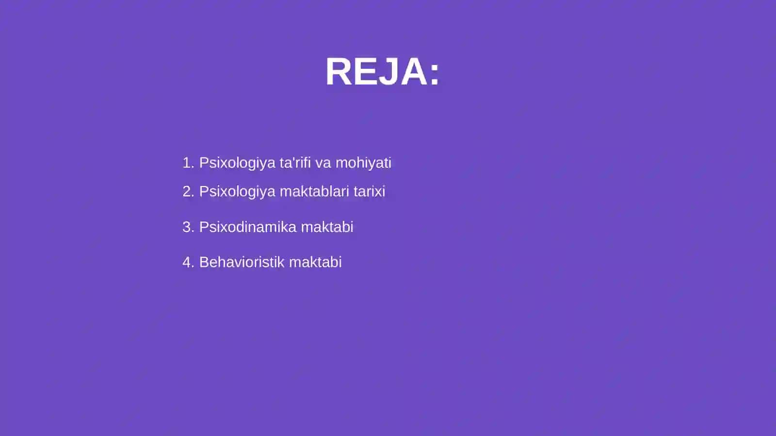Psixologiya maktablari 2