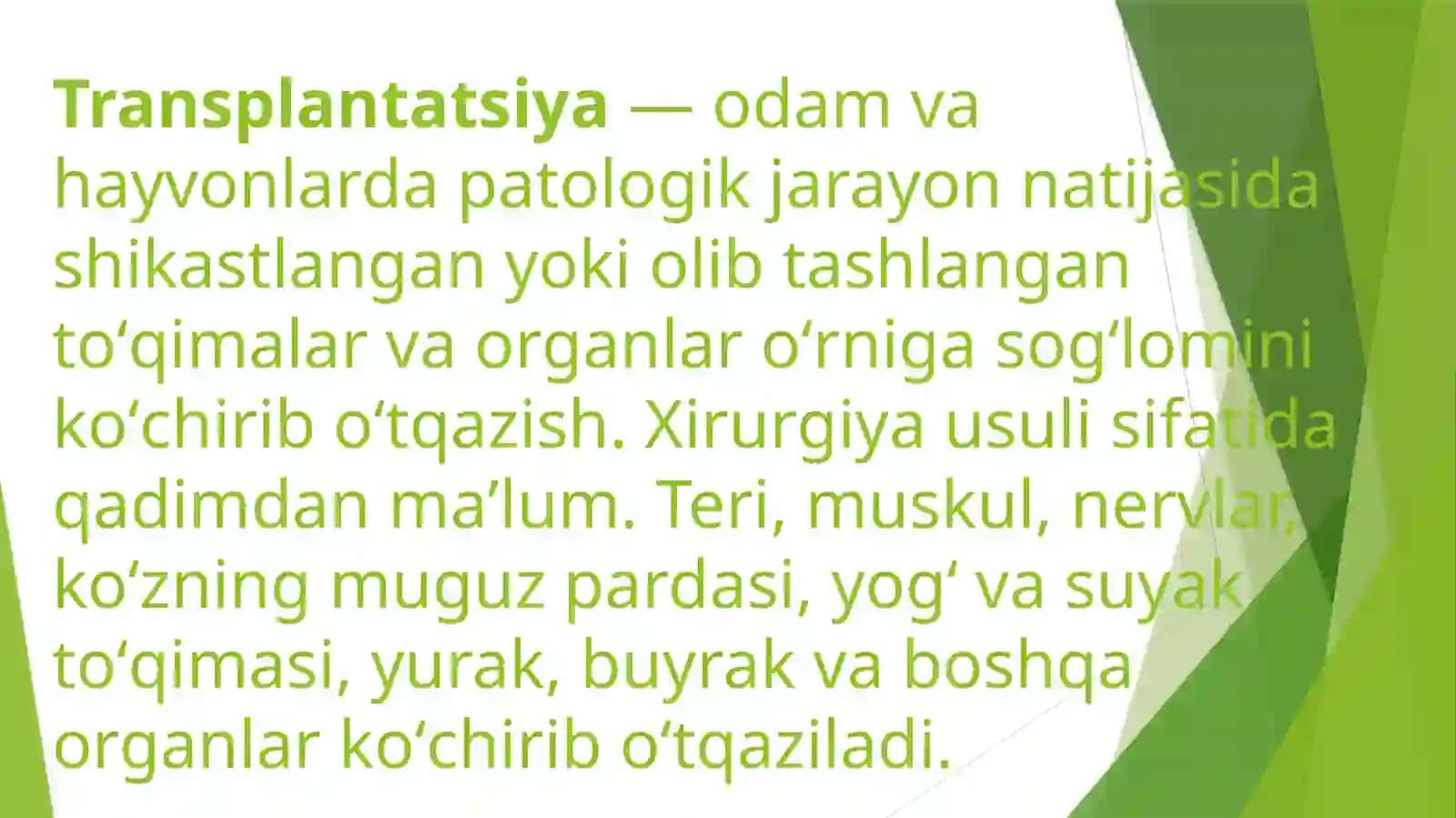 Transplantologiya Tarixi va Holati 2