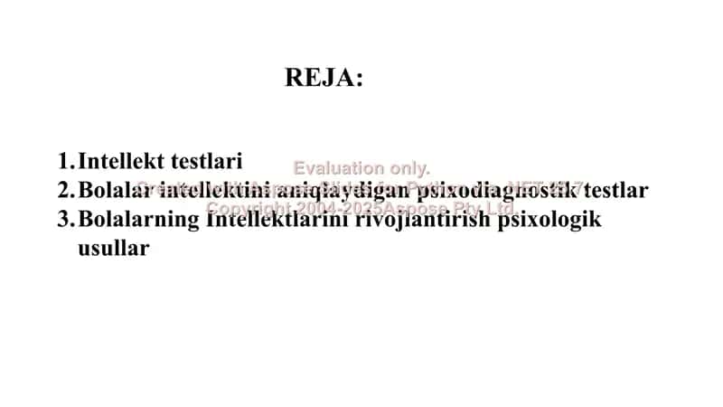 Intellekt testlari 2