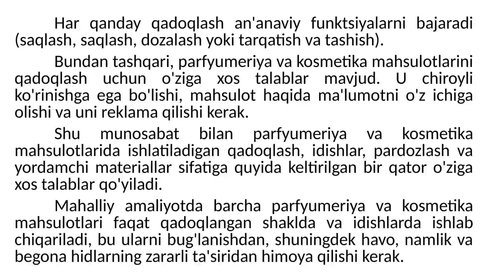 PARFYUMERIYA-KOSMETIKA MAHSULOTLARINI QADOQLASH ASHYOLARI 2