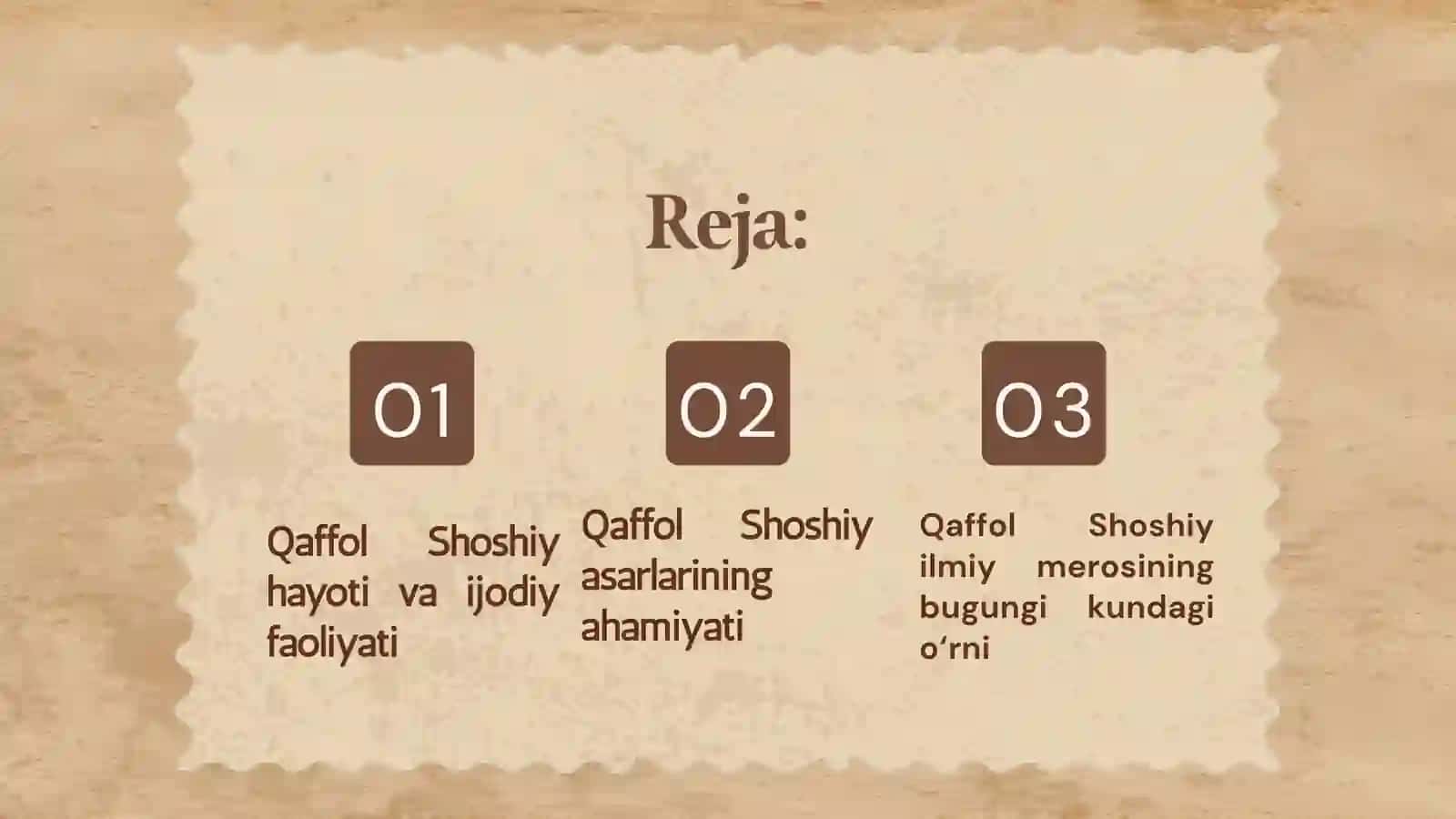 Qaffol Shoshiy ilmiy merosi va uning ahamiyati 2