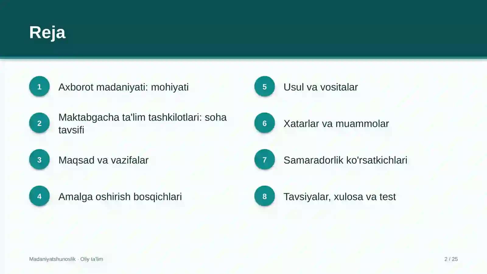maktabgacha ta'lim tashkilotlarida axborot madaniyati 8273 2