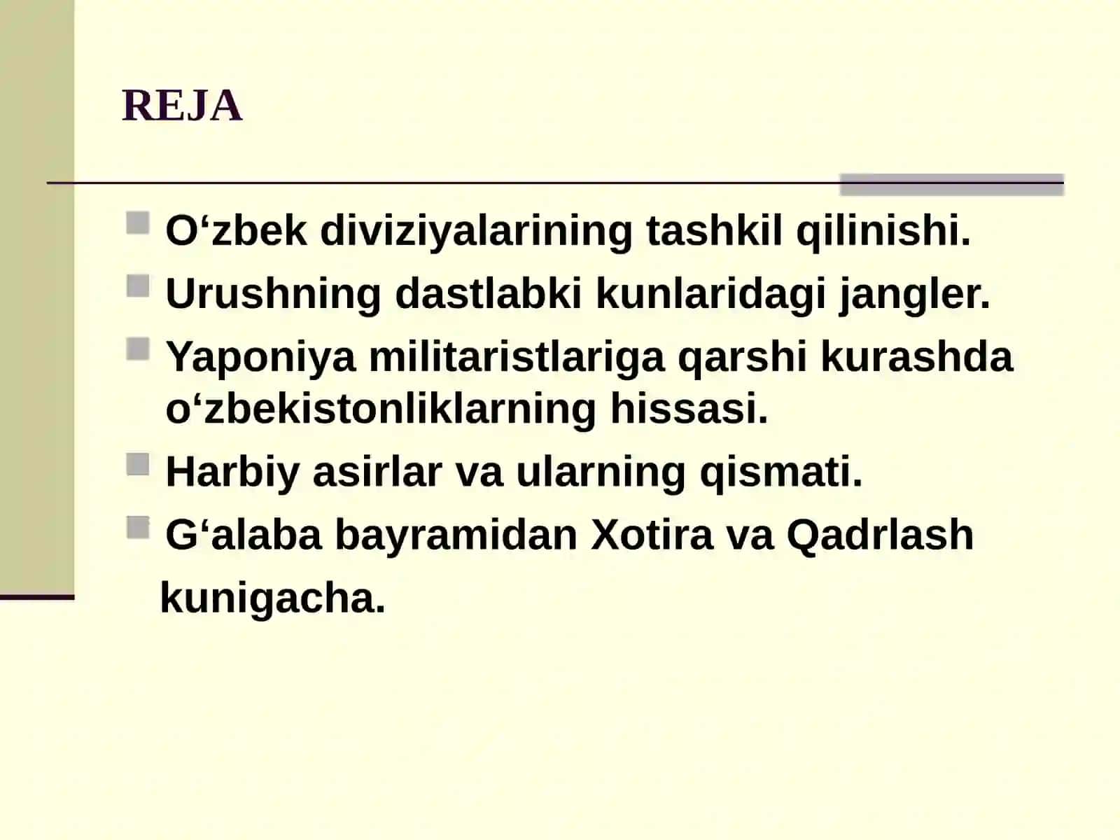 O‘zbekistonliklarning frontdagi jasorati va qahramonliklari 2