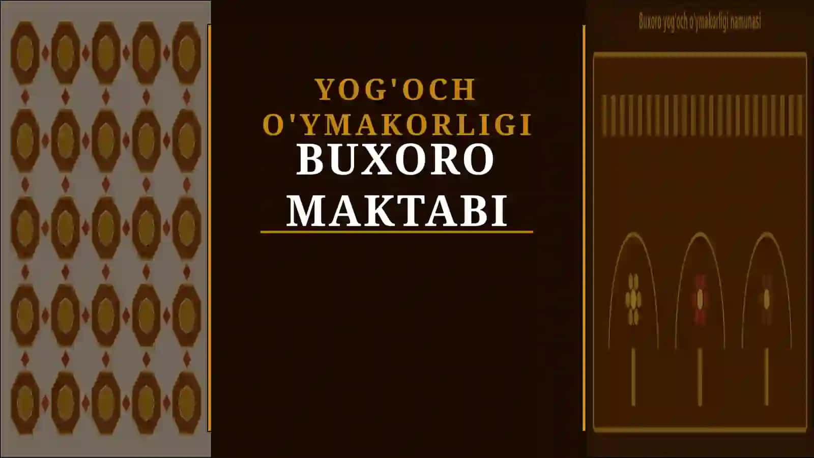 YOG'OCHO'YMAKORLIGI BUXORO MAKTABI 2