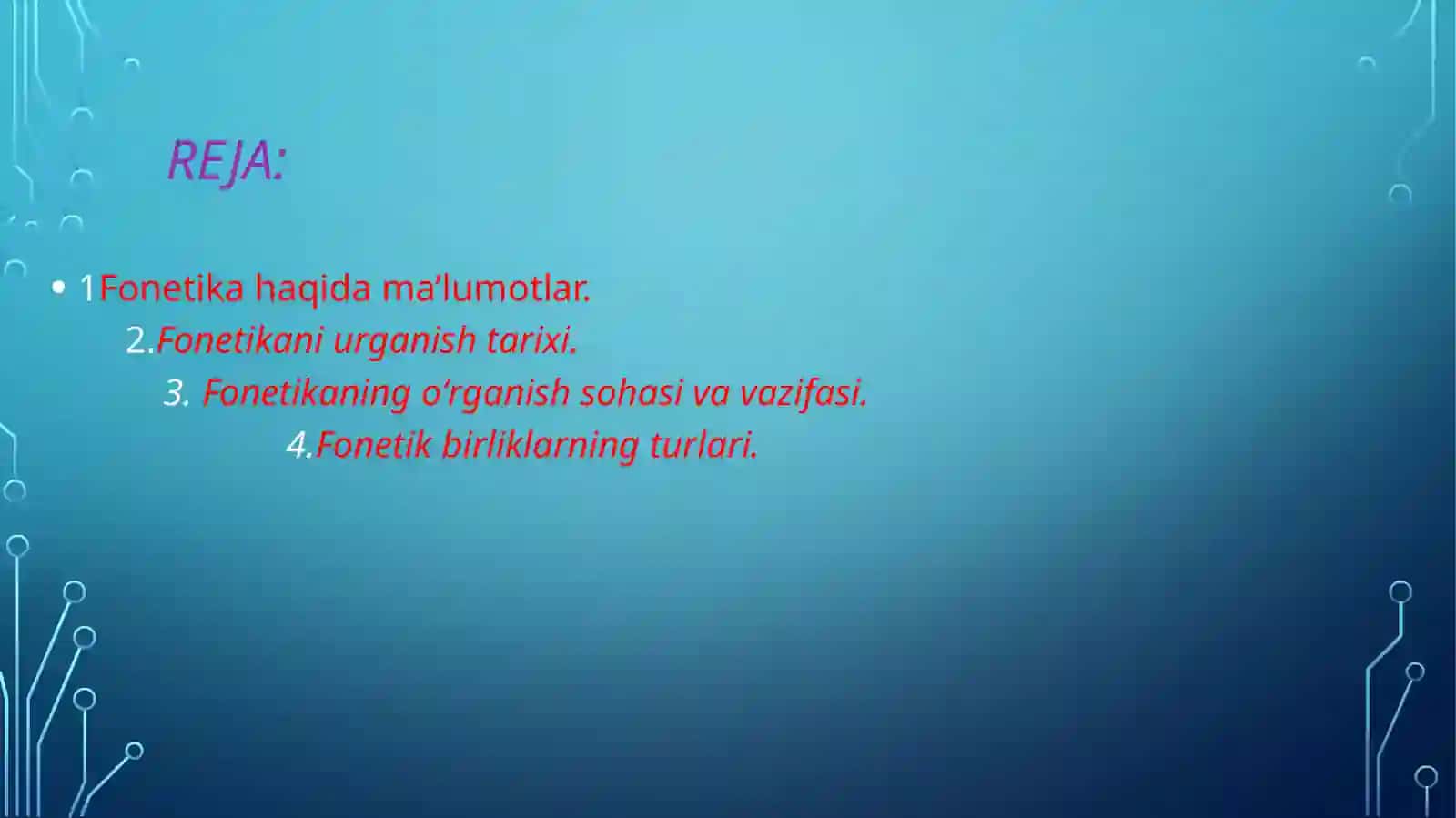 fonetik  masalalar 2