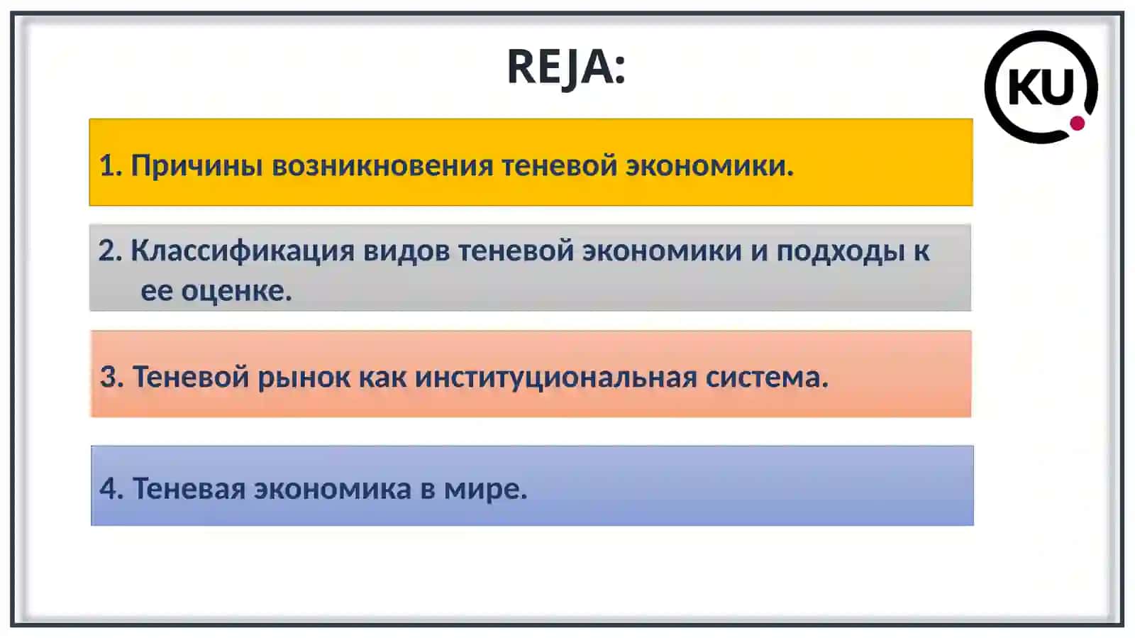 Институциональная экономика 2