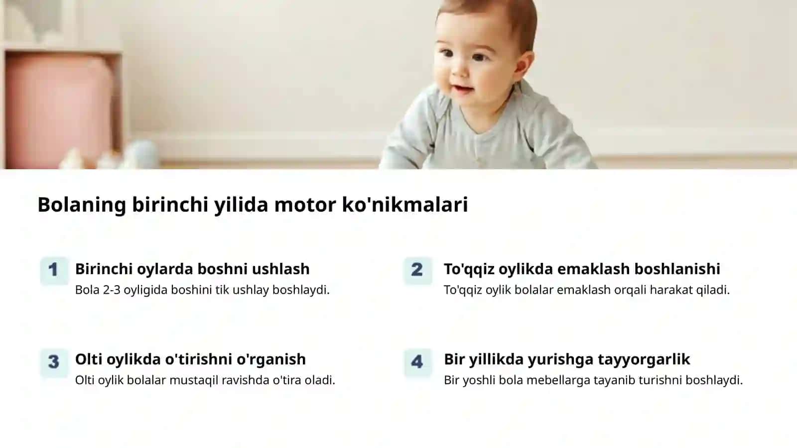 Ilk bolalik: Hayotning asosi 2