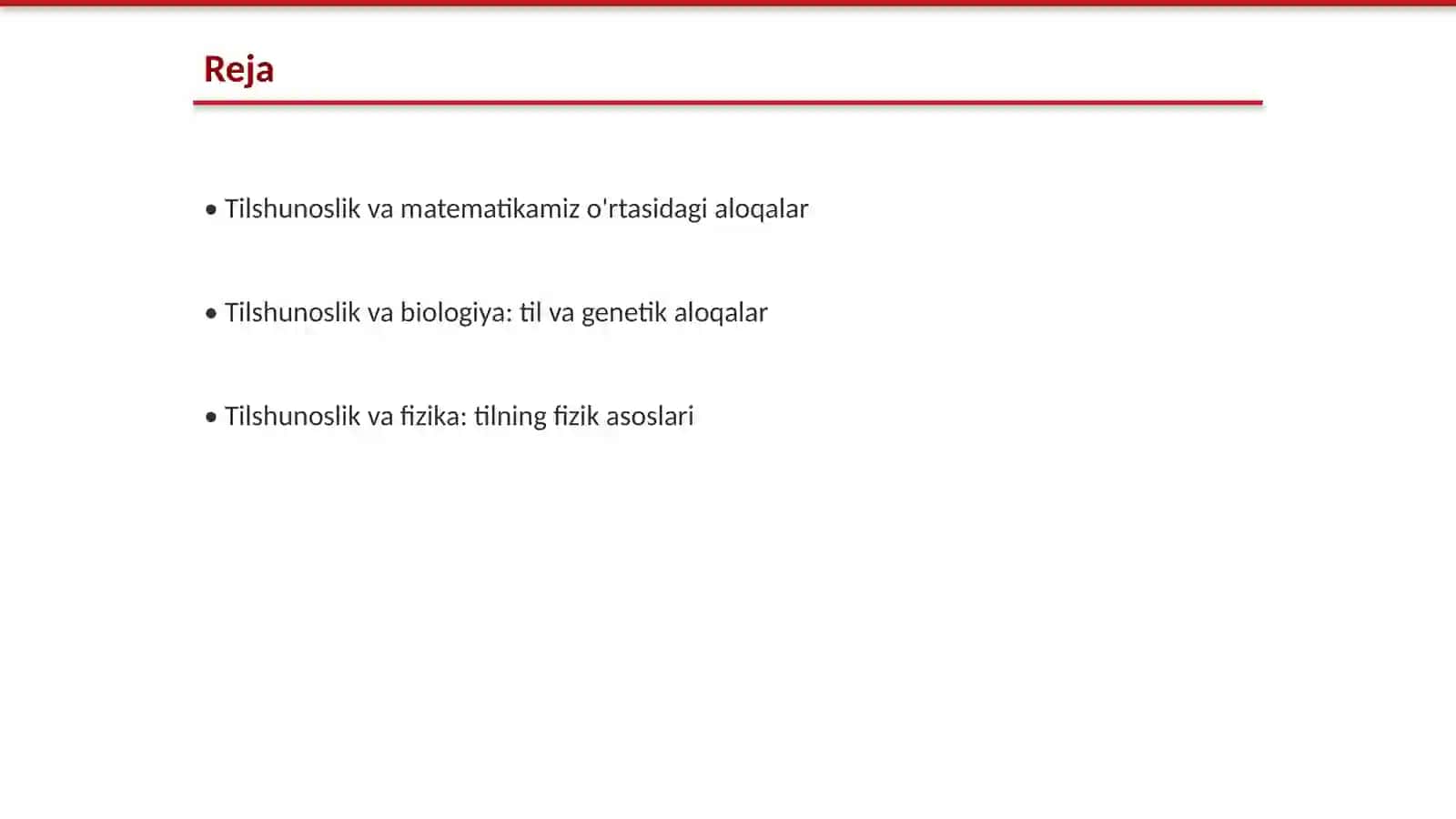 Tilshunoslikning aniq fanlar bilan munosabati 2