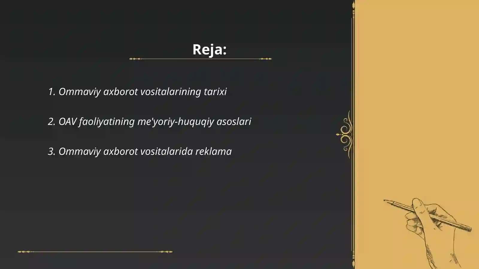 Ommaviy axborot vositalari 2