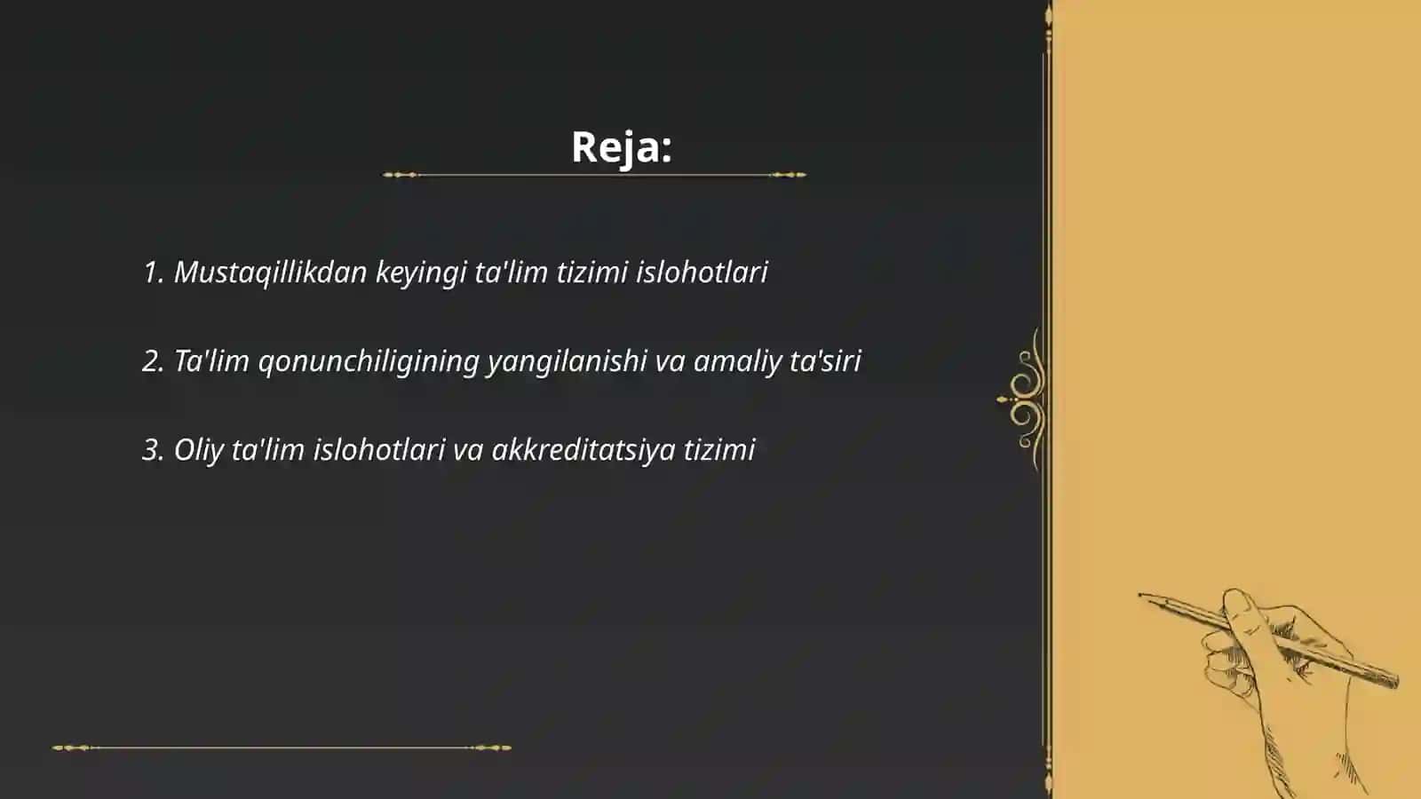 Mustaqillikdan keyingi ta'lim tizimi islohotlari 2