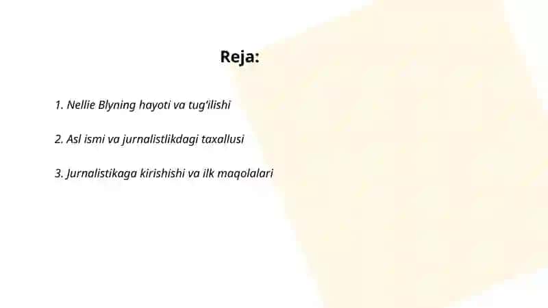 Nellie Bly AQSh jurnalisti haqida ma‘lumot 2
