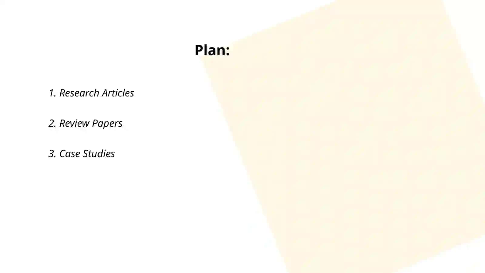 Types of scientific works. Selecting material 2