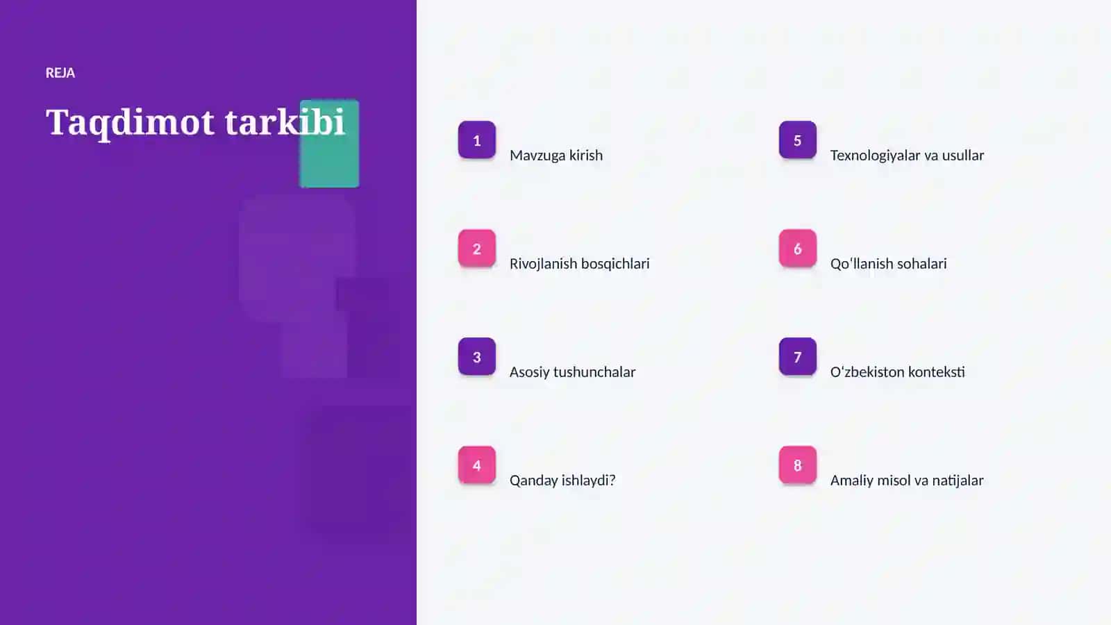 SUNʼIY INTELLEKT • PROFESSIONAL TAQDIMOT 2