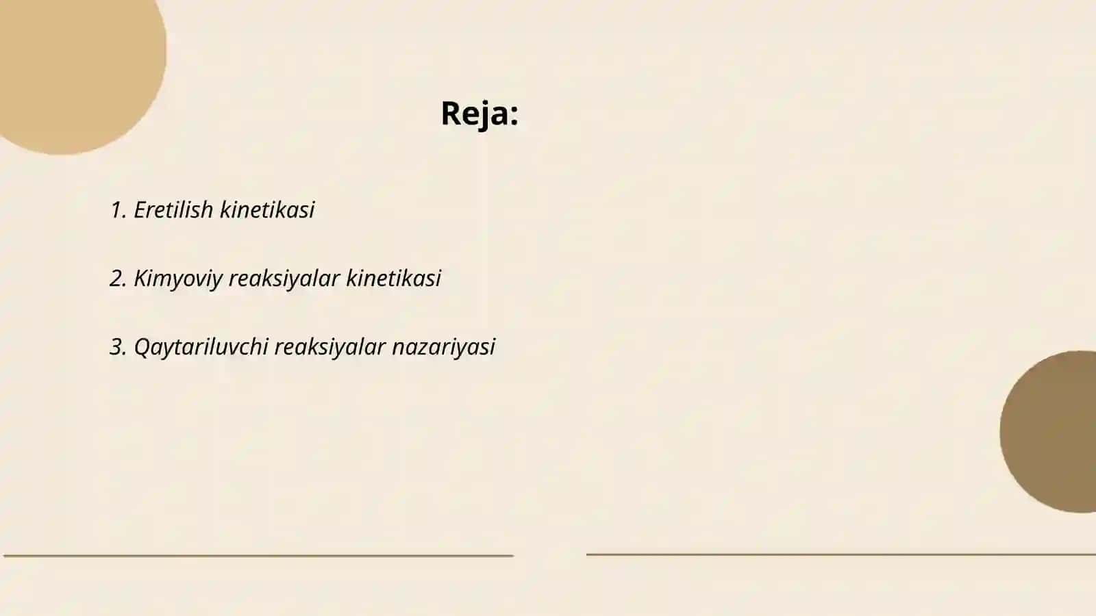 Eretilish kinetikasi 2