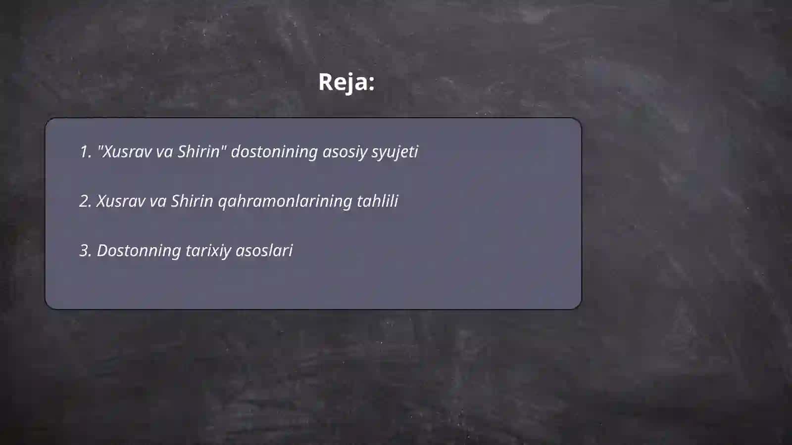 Xusrav va Shirin dostoni 2