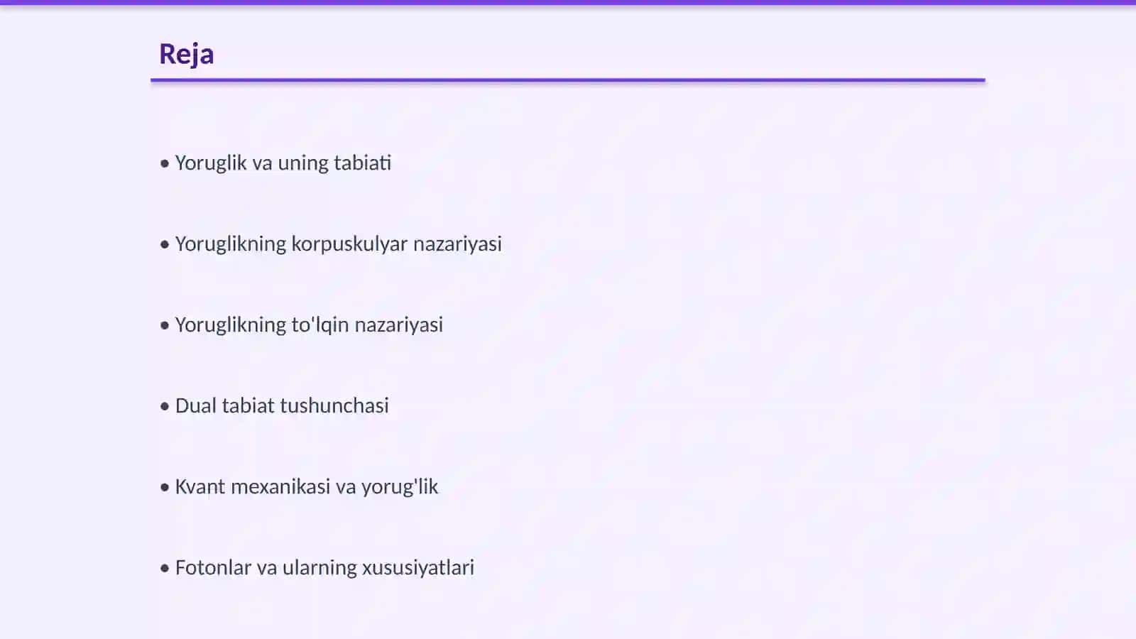 Yoruglikning korpuskulyar tabiati 2