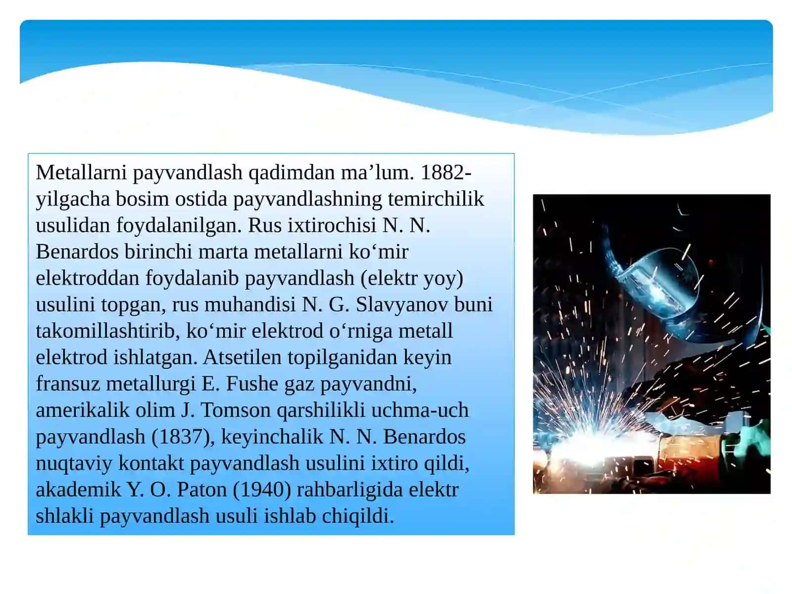 Payvadlash mohiyati va rivojlanishi tarixi 2