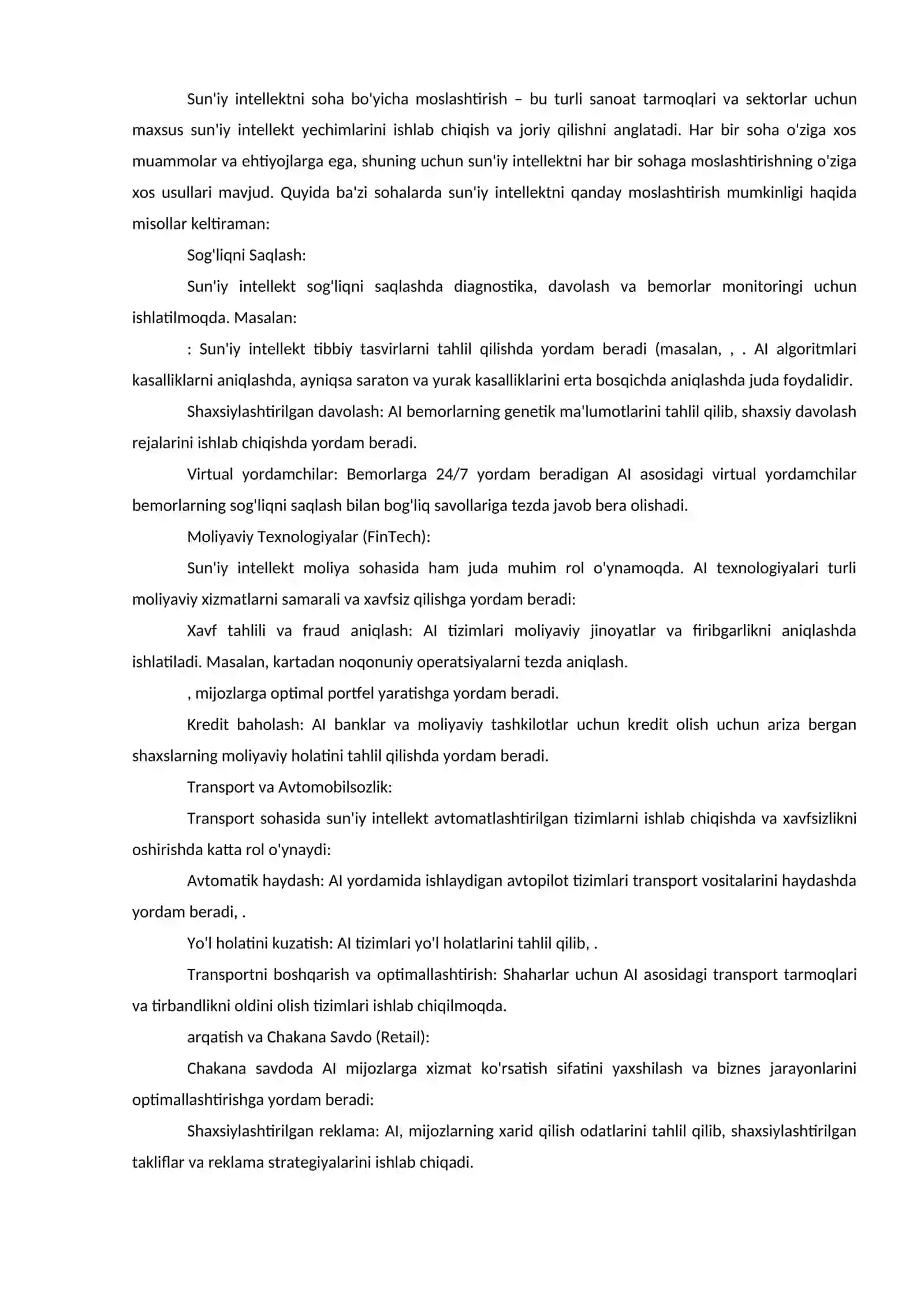 Sun'iy intellekt bozori 2
