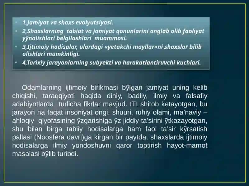 Psixologiyada shaxs va jamiyat muammosi 2