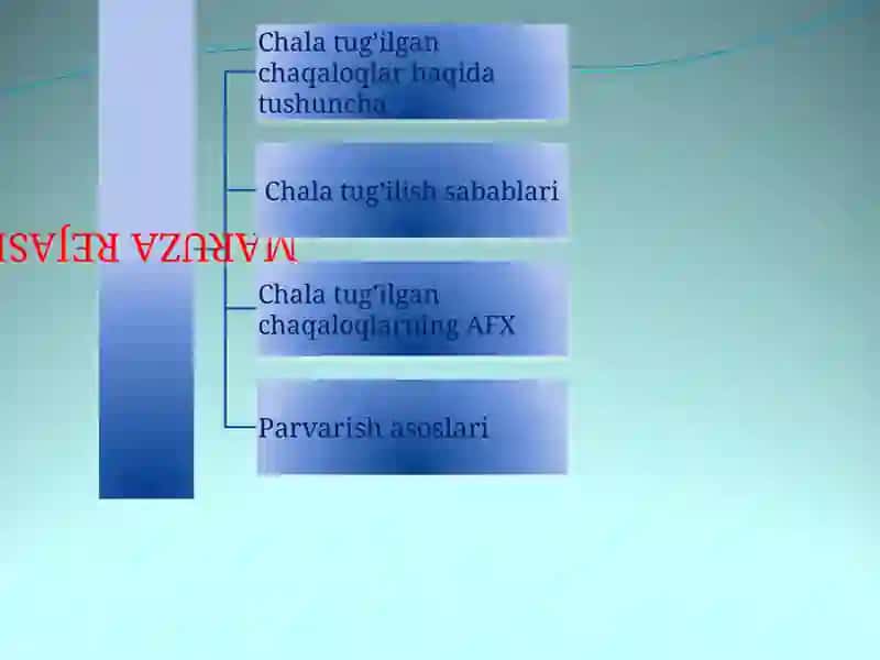 Chala tug’ilgan chaqaloqlar 2