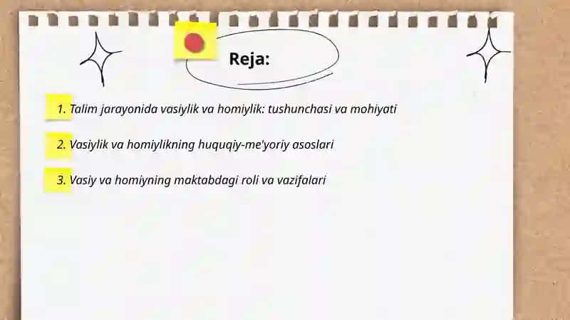 Talim jarayonida vasiylik va homiylik 2