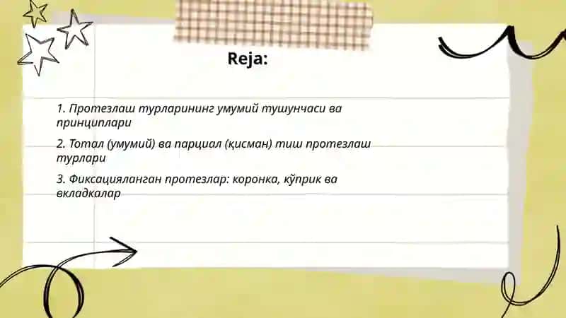 Тиш протезлари 2