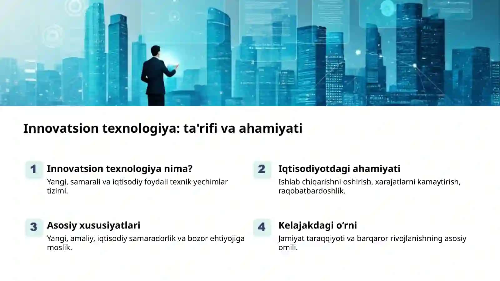 Pedagogik texnologiyalar va innovatsiyalar 2