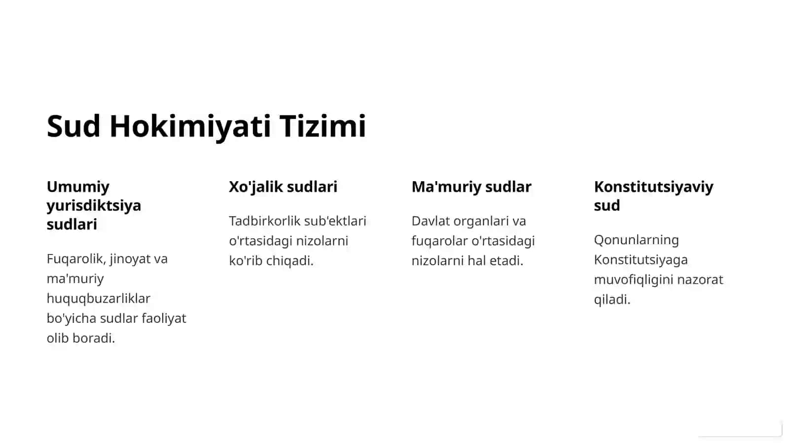 Sud Hokimiyati Tizimi 2