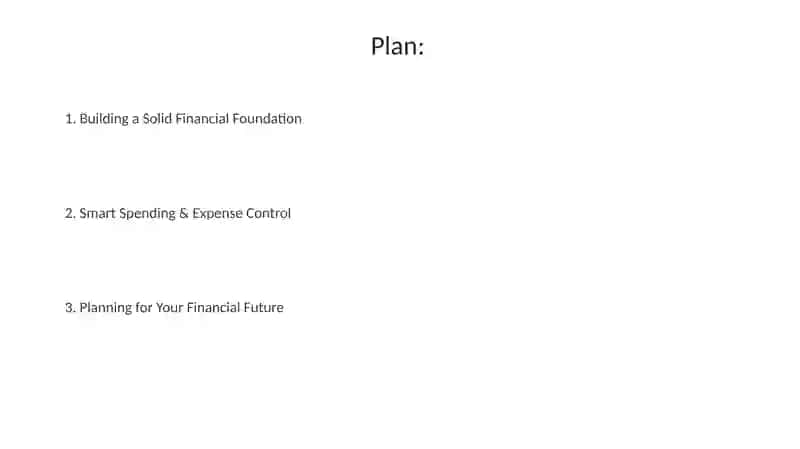 Managing expenses 2