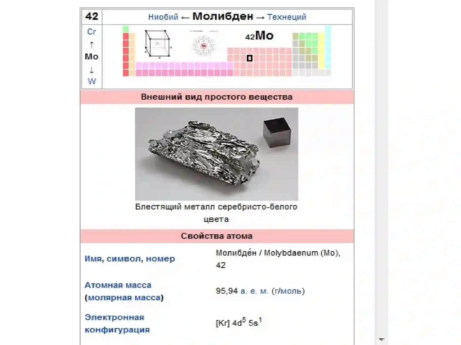 ХИМИЧЕСКАЯ ТЕХНОЛОГИЯ МОЛИБДЕНА 2