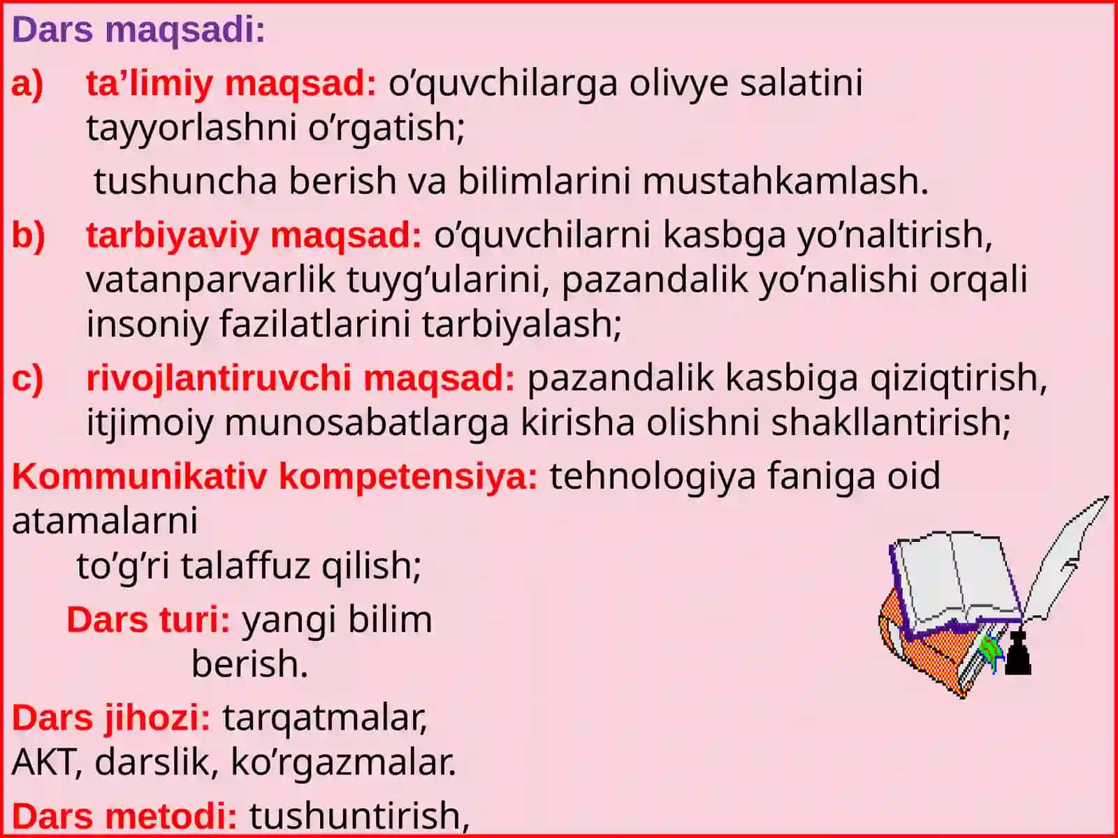 TO’YIMLI SALATLAR TAYYORLASH 2