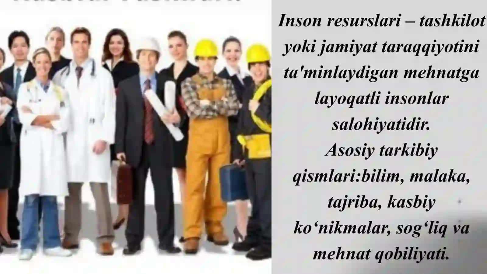 INSON RESURSLARINI IJTIMOIY HIMOYA QILISH 2