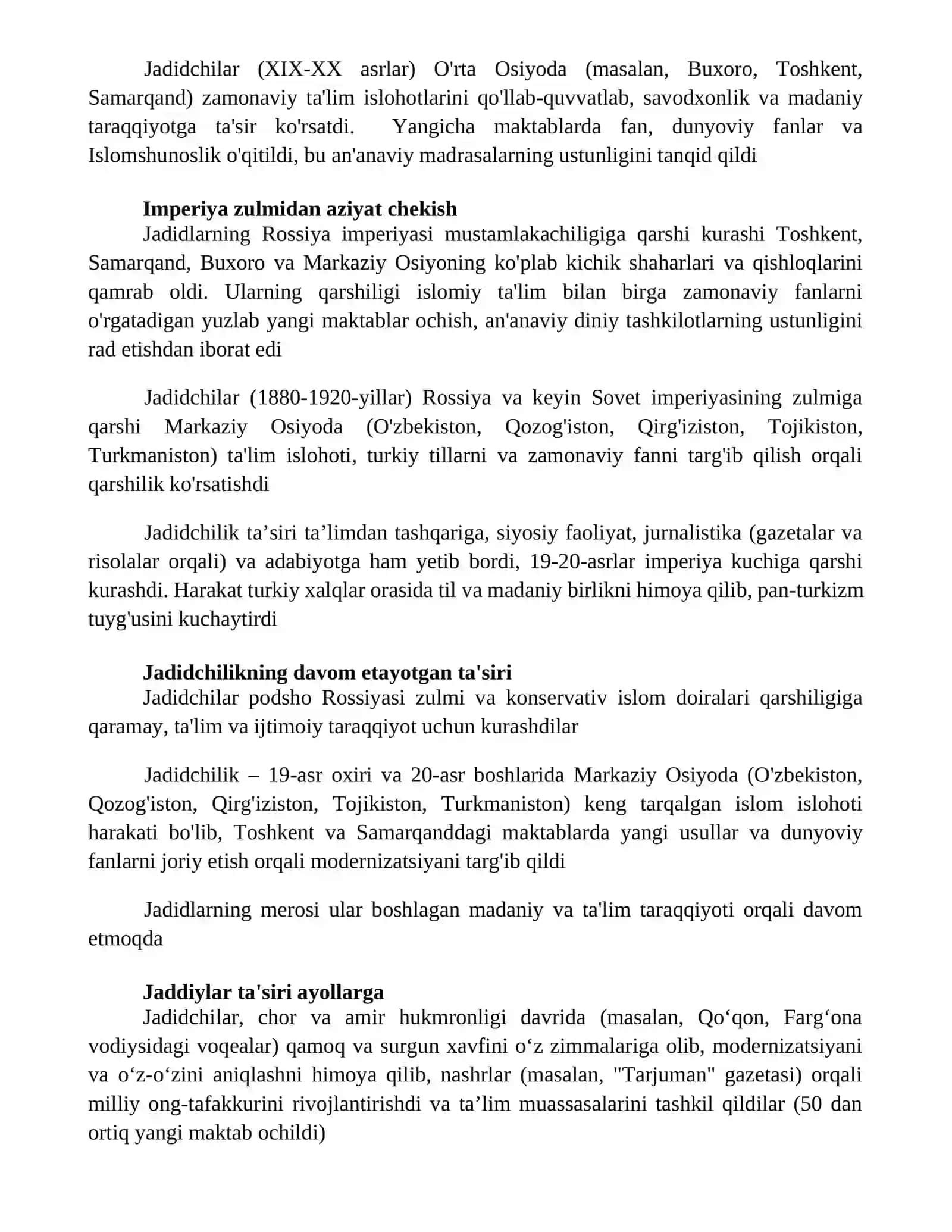 Jadidlar jasorati-millatimiz faxri 2