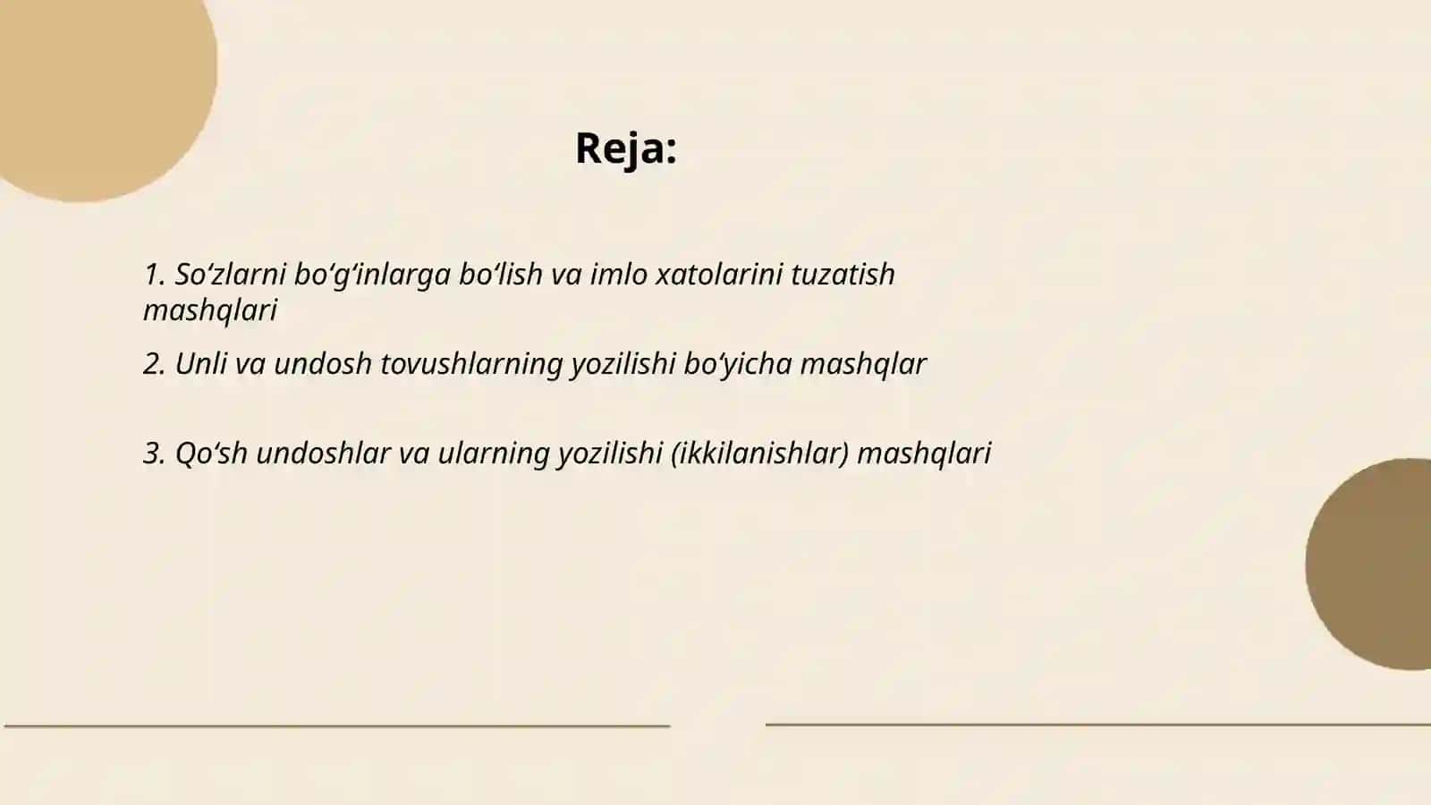 Imlo savodxonligini oshirishga oid topshiriqlar 2