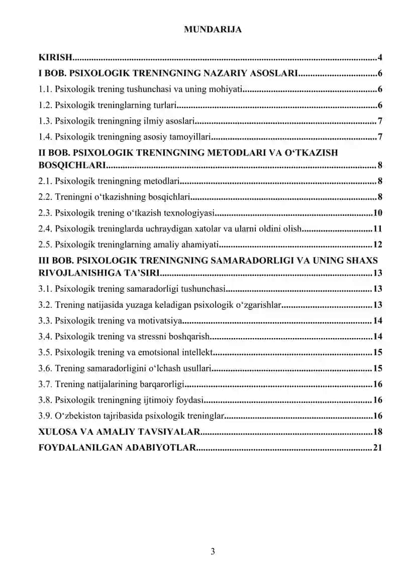 Psixologik trening haqida umumiy tushuncha 2