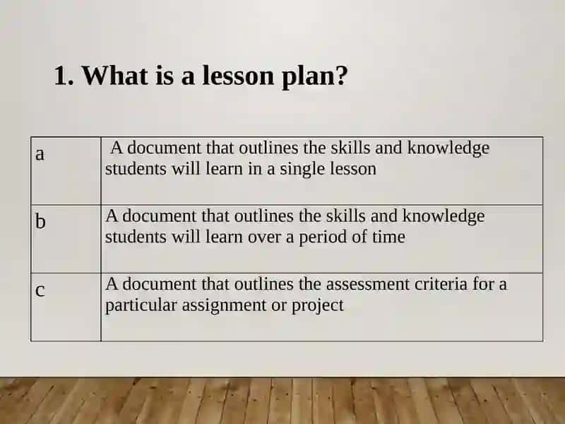 Lesson Plan 2