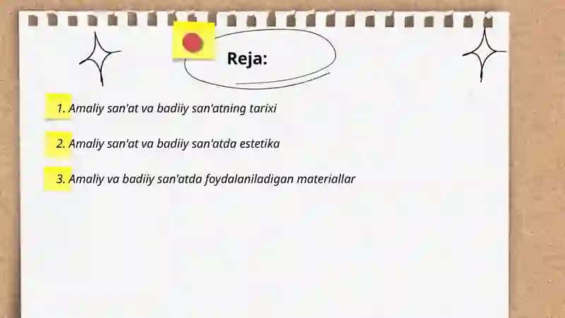 Amaliy va badiiy san'atlarning mushtarak va farqli tomonlari 2