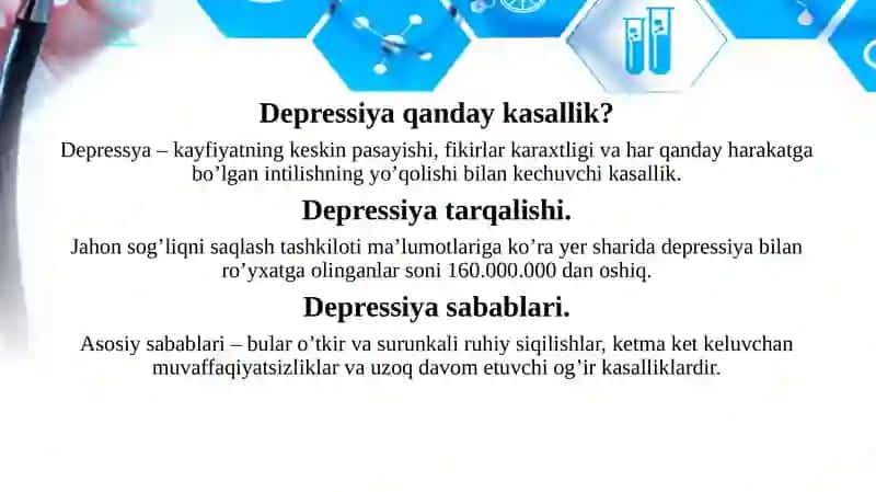 Depressiyaga qarshi dorivorlar 2